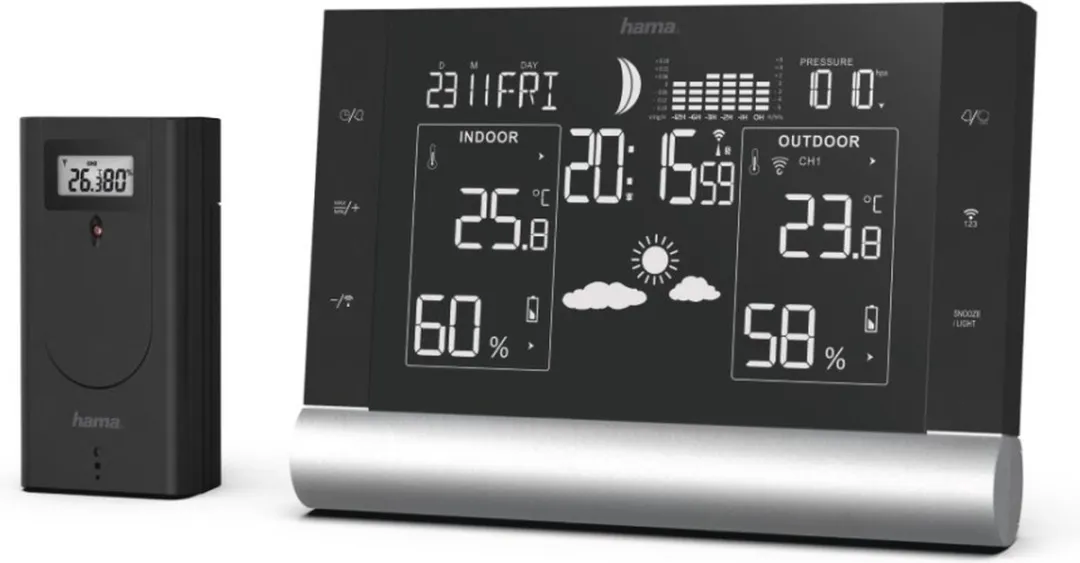 Hama Black Line Plus Weerstation