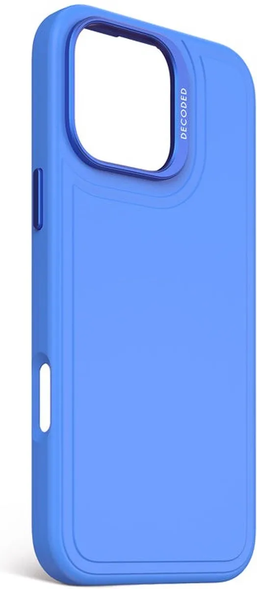 Decoded Siliconen Hoesje iPhone 16 Pro Max - Super Sonic Blauw - MagSafe - afbeelding 3 van 6