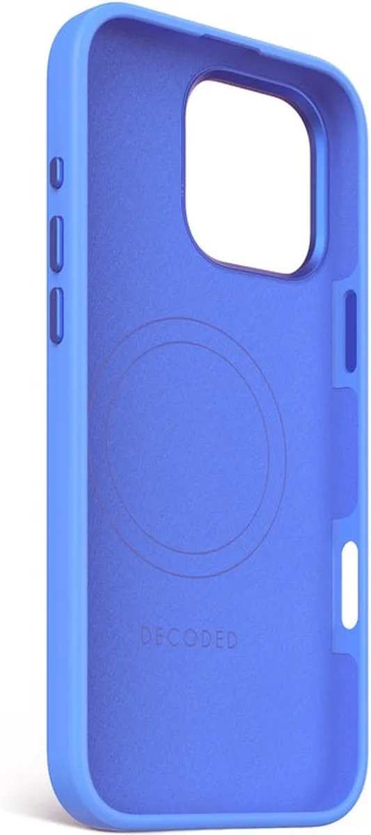 Decoded Siliconen Hoesje iPhone 16 Pro Max - Super Sonic Blauw - MagSafe - afbeelding 4 van 6