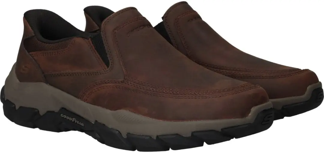 Skechers Santoro Archaic Instappers - Bruin - afbeelding 4 van 6