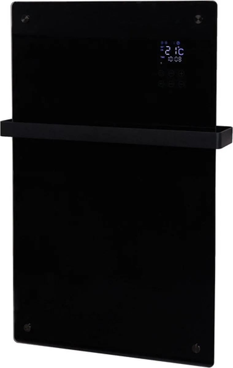 Eurom Alutherm 361261 Convectorkachel 1200W - Zwart mat