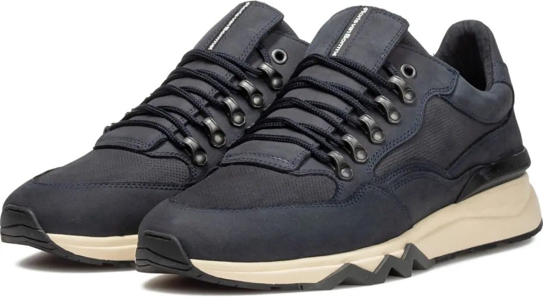 Floris van Bommel De Zager Sneakers - Blauw - afbeelding 5 van 5