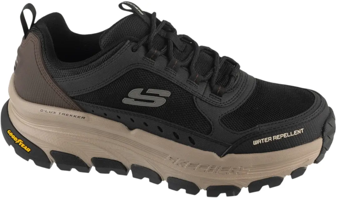 Skechers D'Lux Trekker, Mannen, Zwart, Sneakers, maat: 41,5