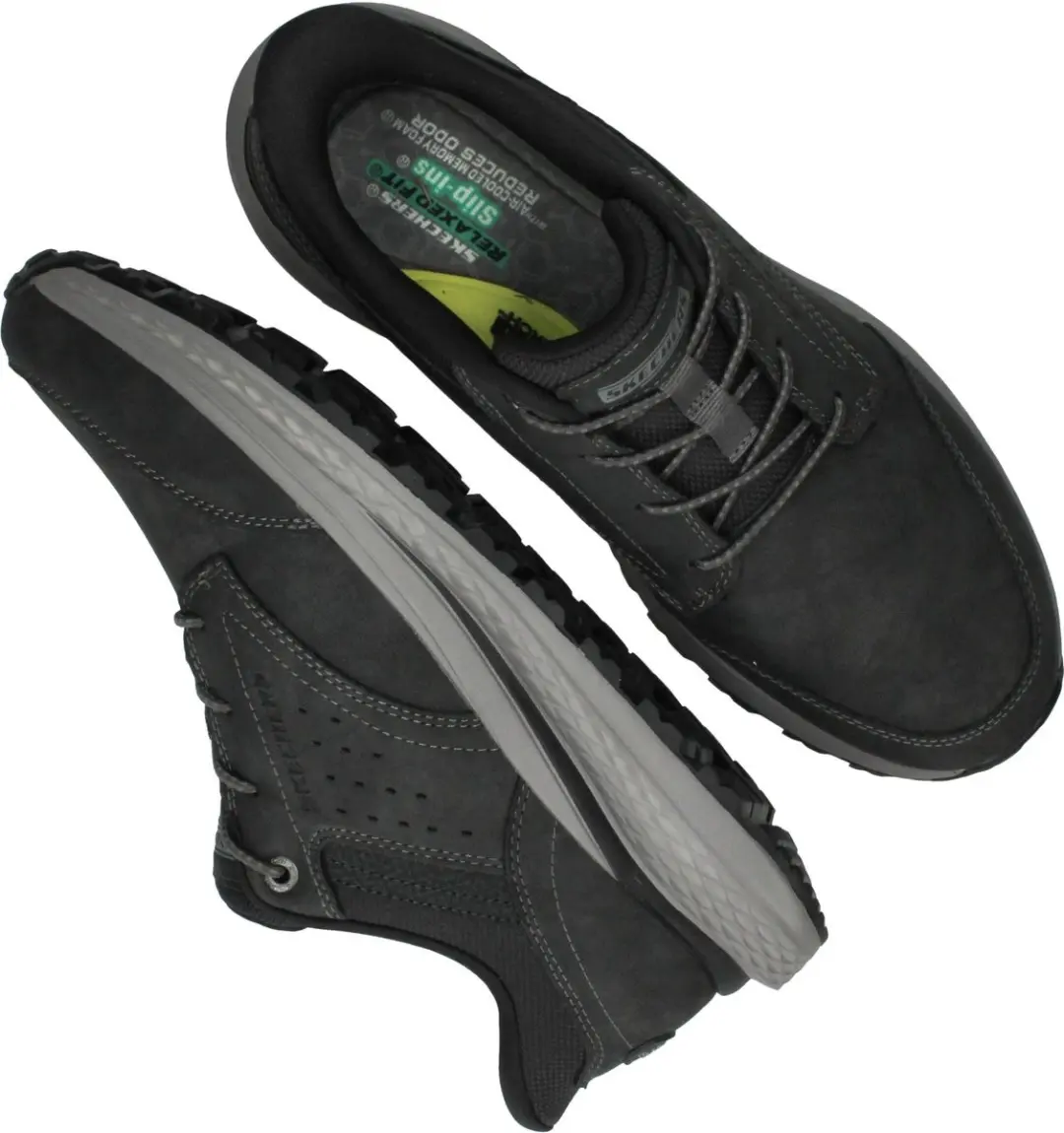 Skechers Slip-ins Slade Ultra Ronan Heren Grijs - afbeelding 3 van 6