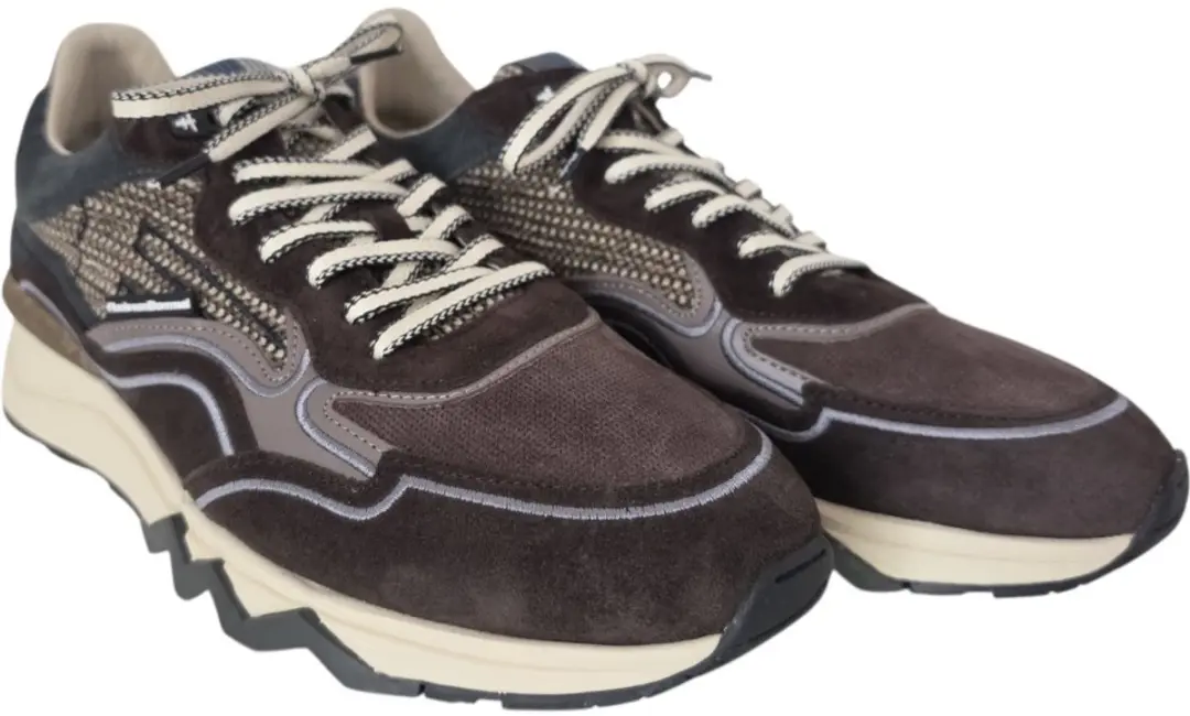 Floris van Bommel De Zager Sneakers - Bruin - afbeelding 6 van 6