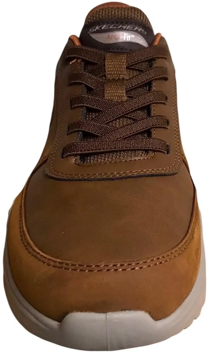 Skechers Arch Fit Orvan Moxley Instappers - Cognac - afbeelding 3 van 6