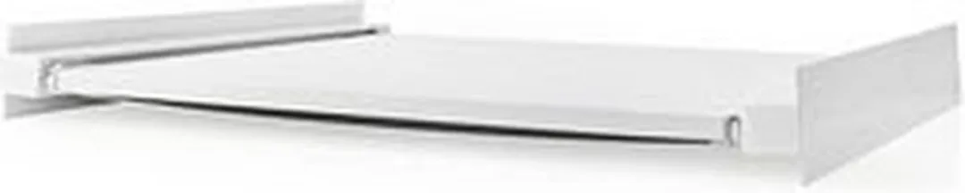 Nedis WASK120WT Stapelkit Wasmachine/Droger - Uitschuifbaar Plank Wit