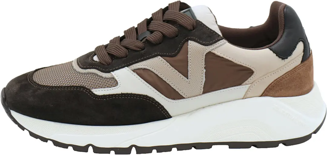 VIA VAI Owen Cody Sneakers Heren - Leer - Bruin - afbeelding 2 van 6