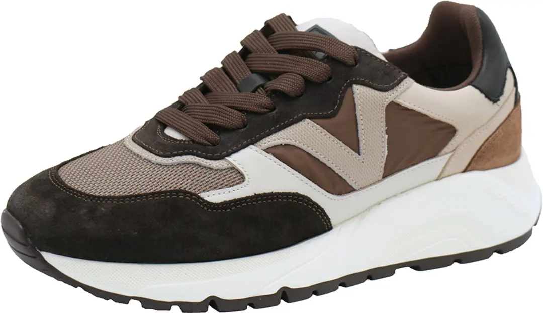 VIA VAI Owen Cody Sneakers Heren - Leer - Bruin - afbeelding 3 van 6