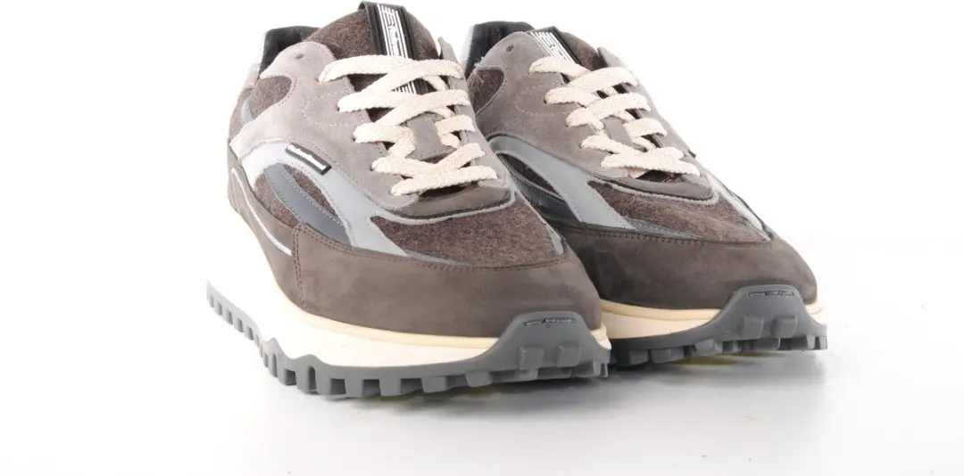 Floris van Bommel Heren Sneakers - Bruin - 43 - afbeelding 3 van 6