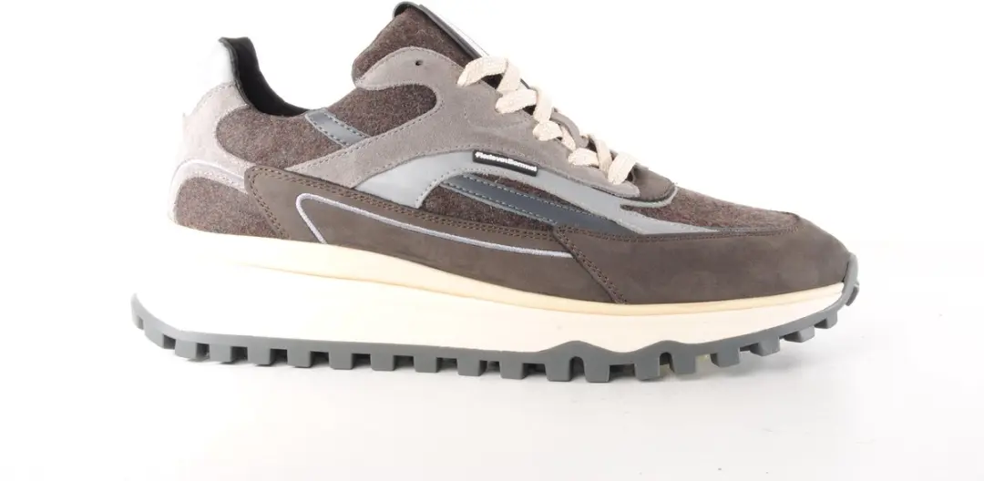 Floris van Bommel Heren Sneakers - Bruin - 43 - afbeelding 2 van 6