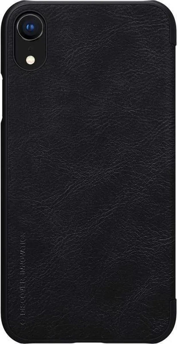 Nillkin Qin Series Hoesje iPhone XR - Zwart - afbeelding 2 van 5