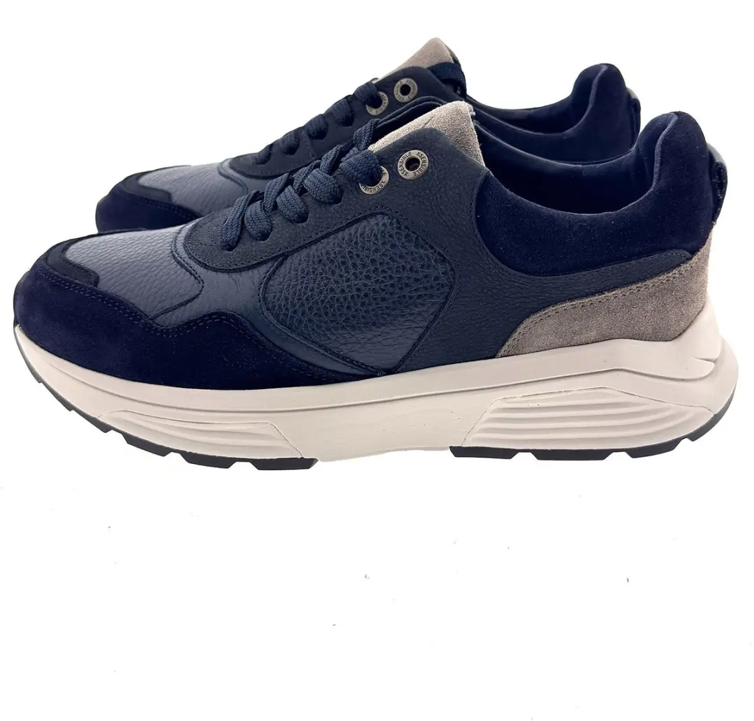 Xsensible Rialto Sneakers Heren - Donkerblauw - Maat 40 - afbeelding 2 van 6