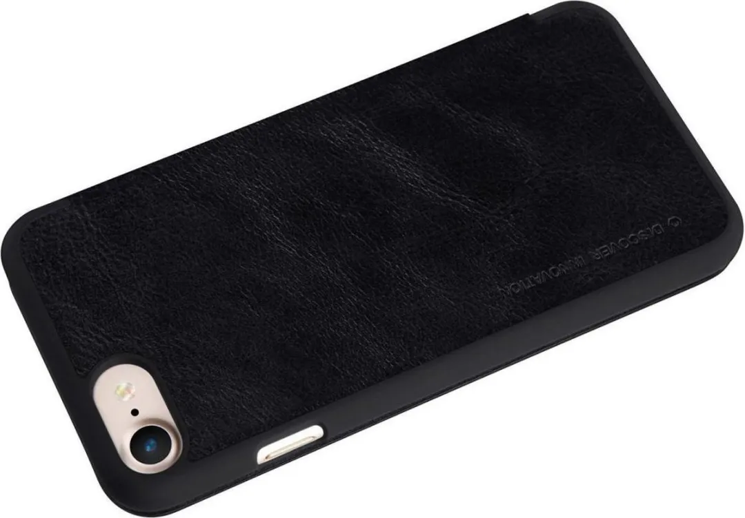 Nillkin QIN Wallet Book Case - Zwart - iPhone 7/8 - afbeelding 6 van 6