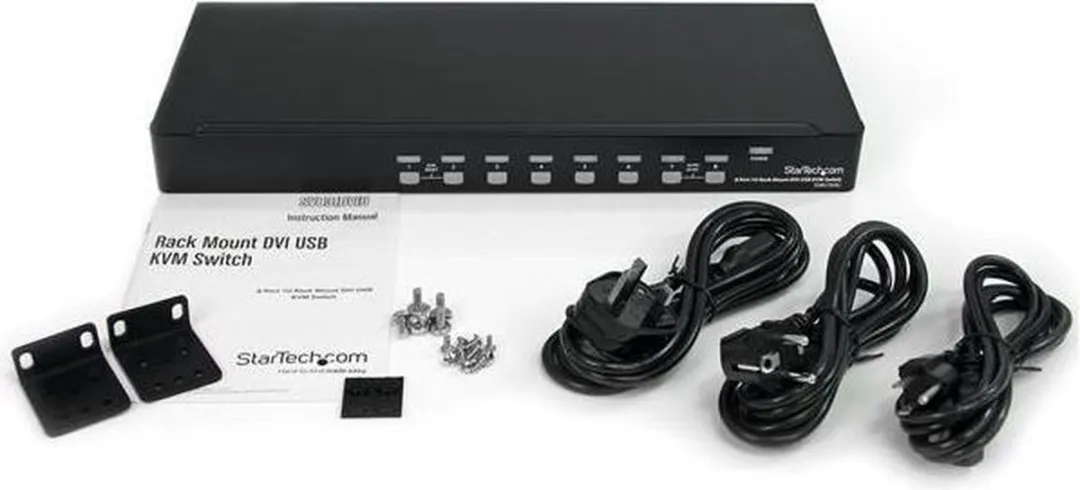 Startech SV831DVIU 8-poorts USB KVM-switch - DVI - afbeelding 5 van 5