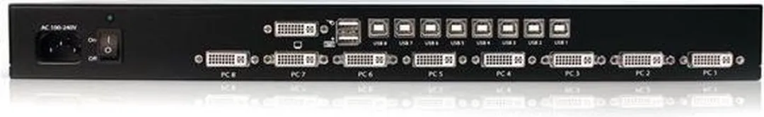 Startech SV831DVIU 8-poorts USB KVM-switch - DVI - afbeelding 4 van 5