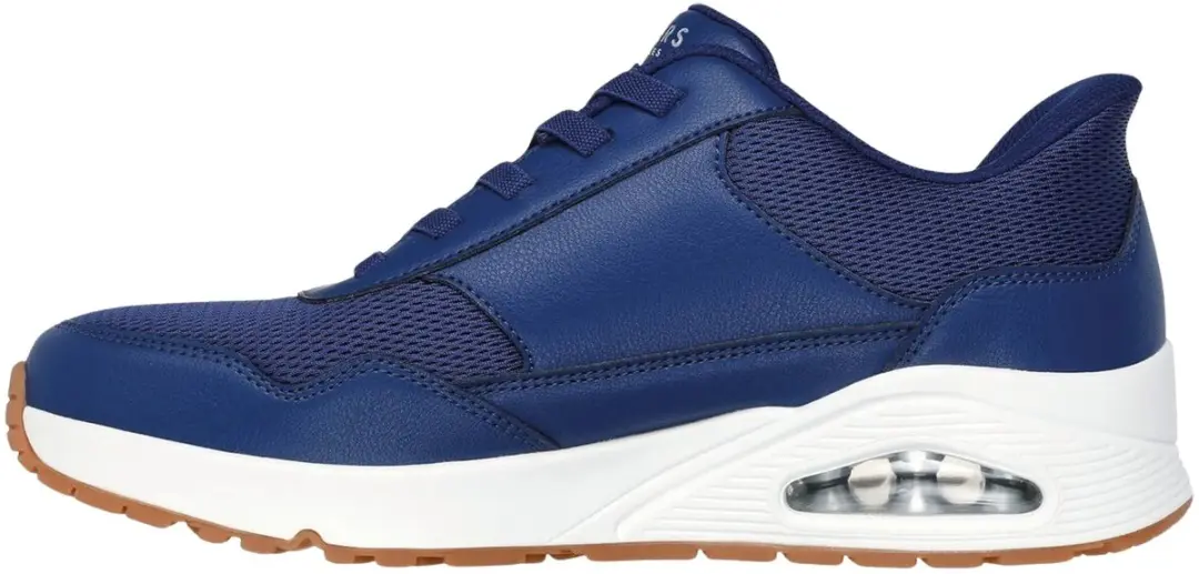 Skechers Uno Banksia Slip-Ins Sneakers Heren - Donkerblauw - afbeelding 3 van 5