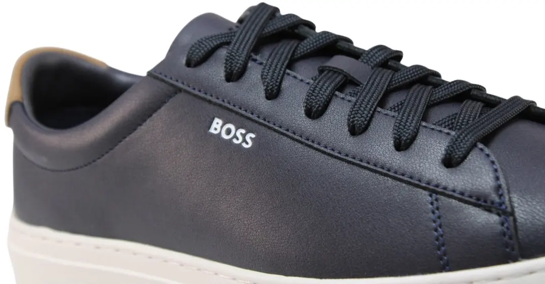 Hugo Boss Heren Schoenen - Donkerblauw - Maat 42 - afbeelding 4 van 6