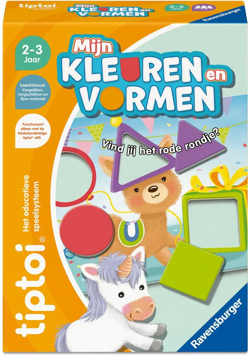 Ravensburger Tiptoi Mijn Kleuren en Vormen - Meerkleurig