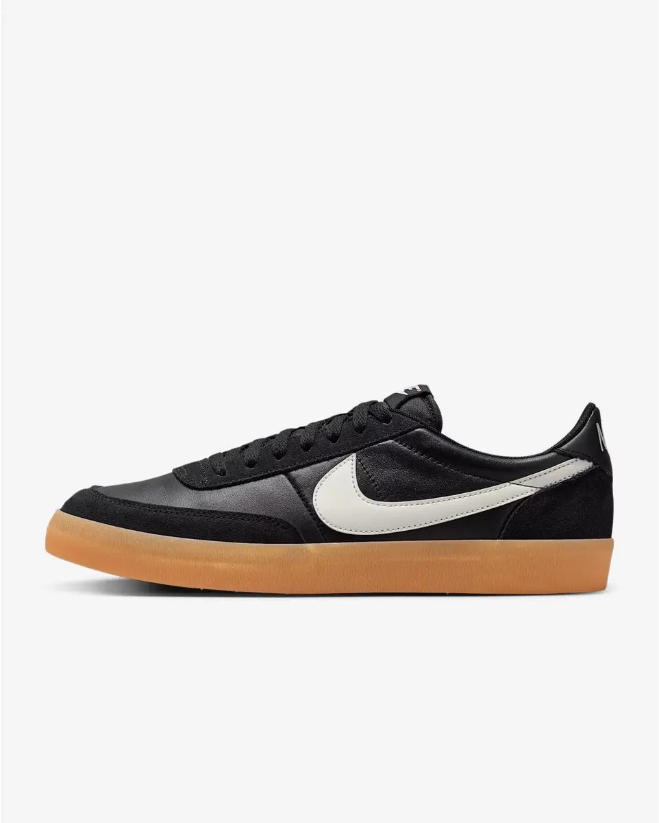 Nike Killshot 2 Leren Herensneakers - Zwart/Geel - afbeelding 2 van 6