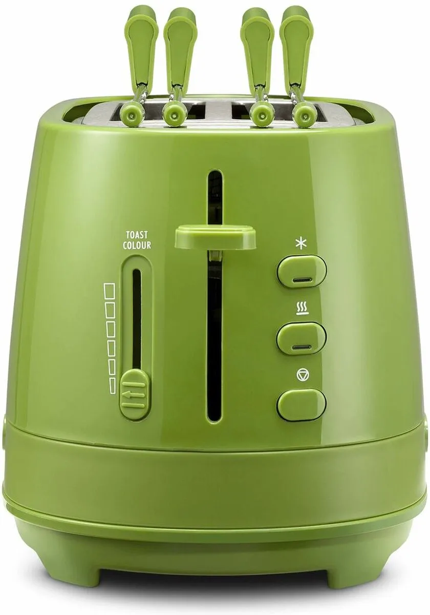 De'Longhi CTLAP2203.GR Broodrooster 2 Sneden