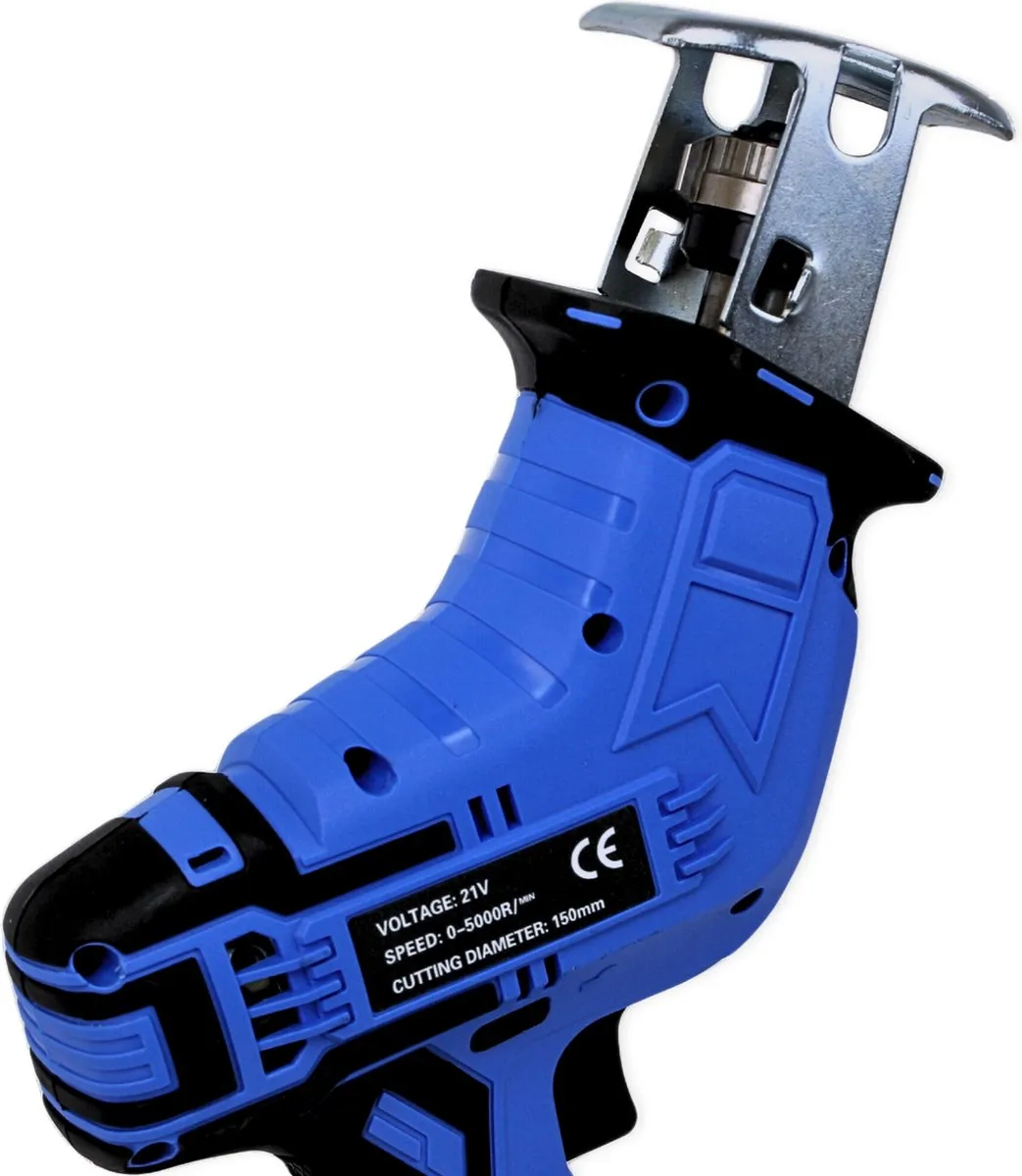 TETRA RT-SS21 Reciprozaag 750W - 21V Accu met Oplader