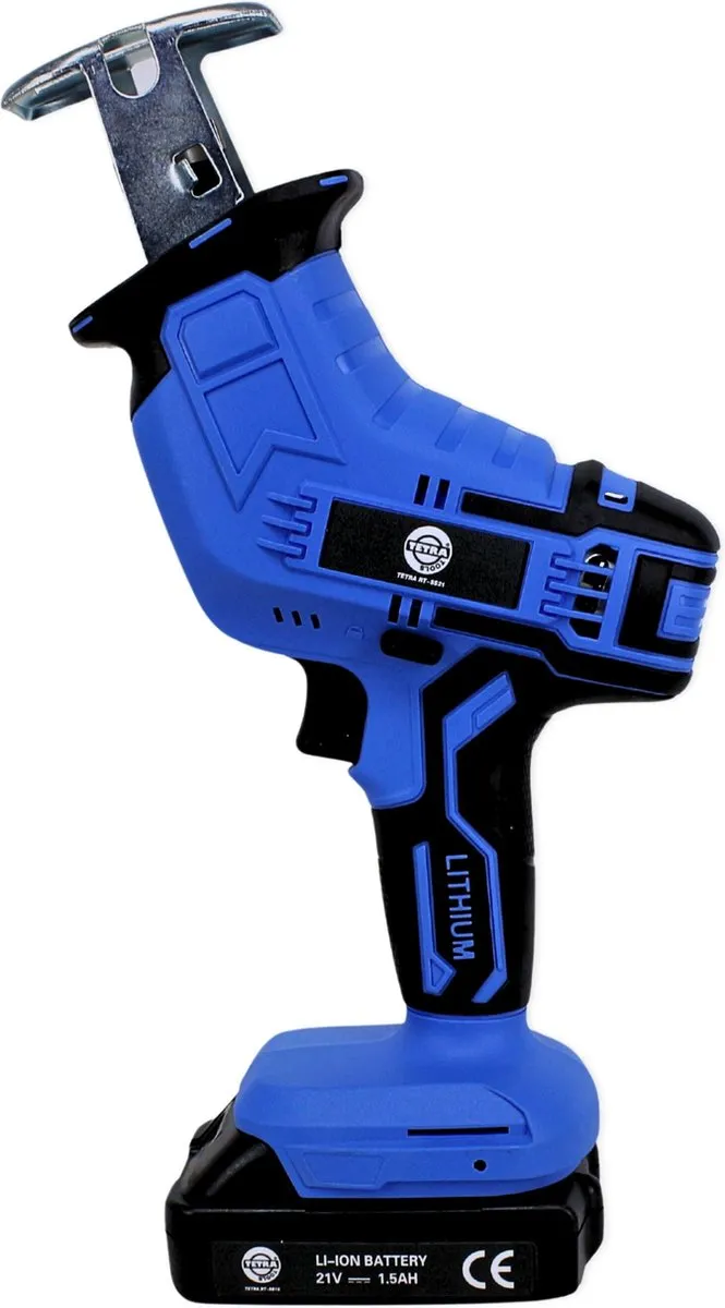 TETRA RT-SS21 Reciprozaag 750W - 21V Accu met Oplader