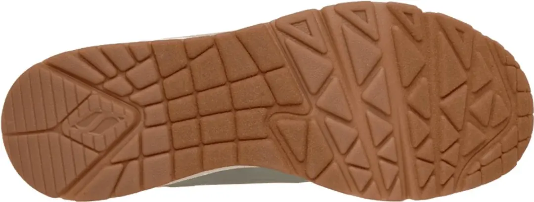 Skechers Heren Sneaker Uno Suited On Air Beige/bordeaux
