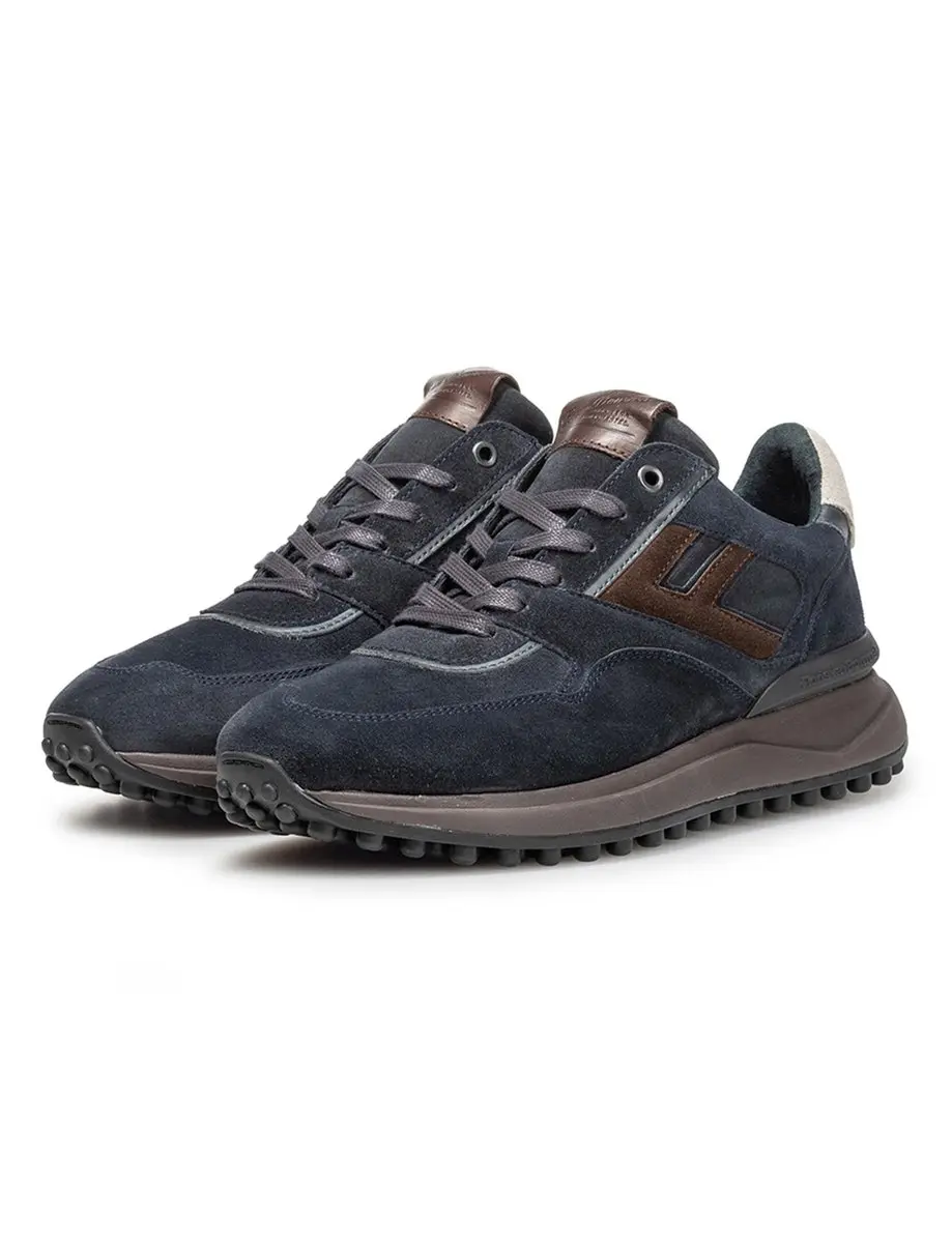 Floris van Bommel SFM-10139 Noppi Sneakers - Blauw - afbeelding 5 van 6