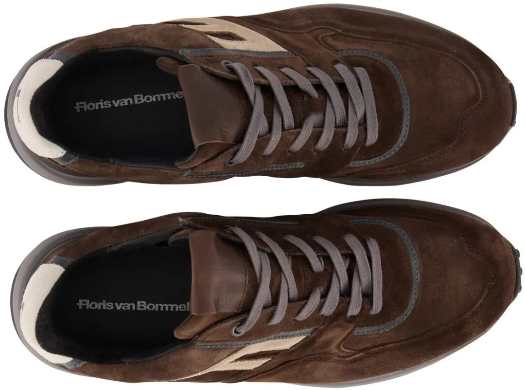 Floris van Bommel NOPPI 29.70 Sneakers - Bruin - afbeelding 6 van 6