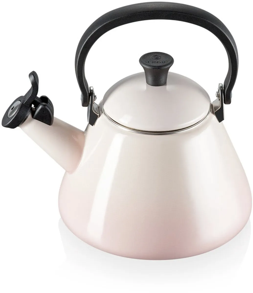 Le Creuset Fluitketel Kone 1.6L - Shell Pink - Inductie