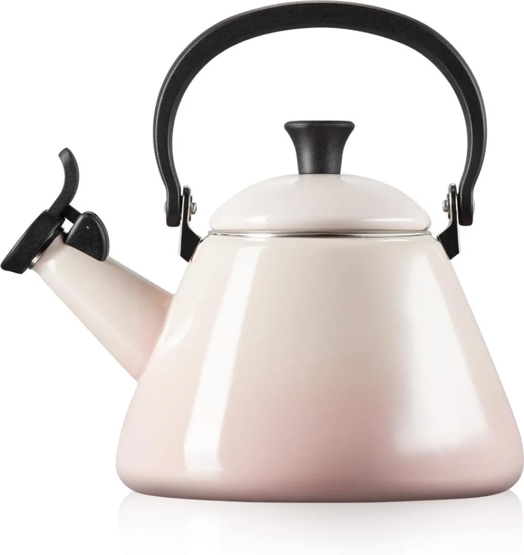 Le Creuset Fluitketel Kone 1.6L - Shell Pink - Inductie
