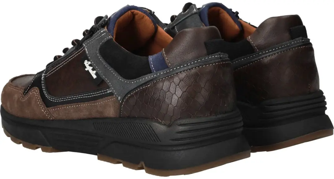 Australian Connery Sneakers Heren - Bruin - 44 - afbeelding 5 van 6