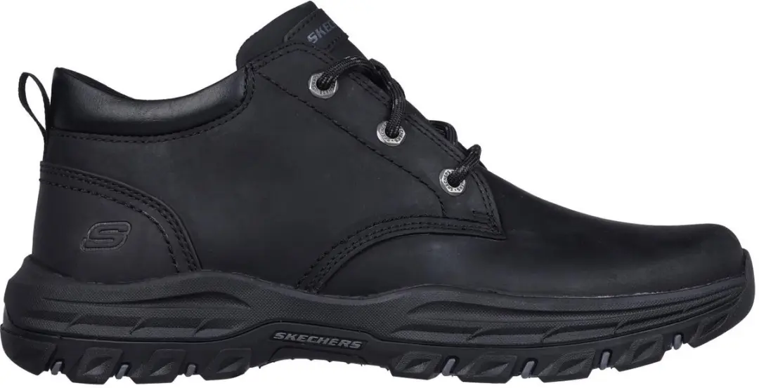 SKECHERS KNOWLSON RAMHURST, 204921-BLK, Male, Black Skechers Comfortable Shoes,