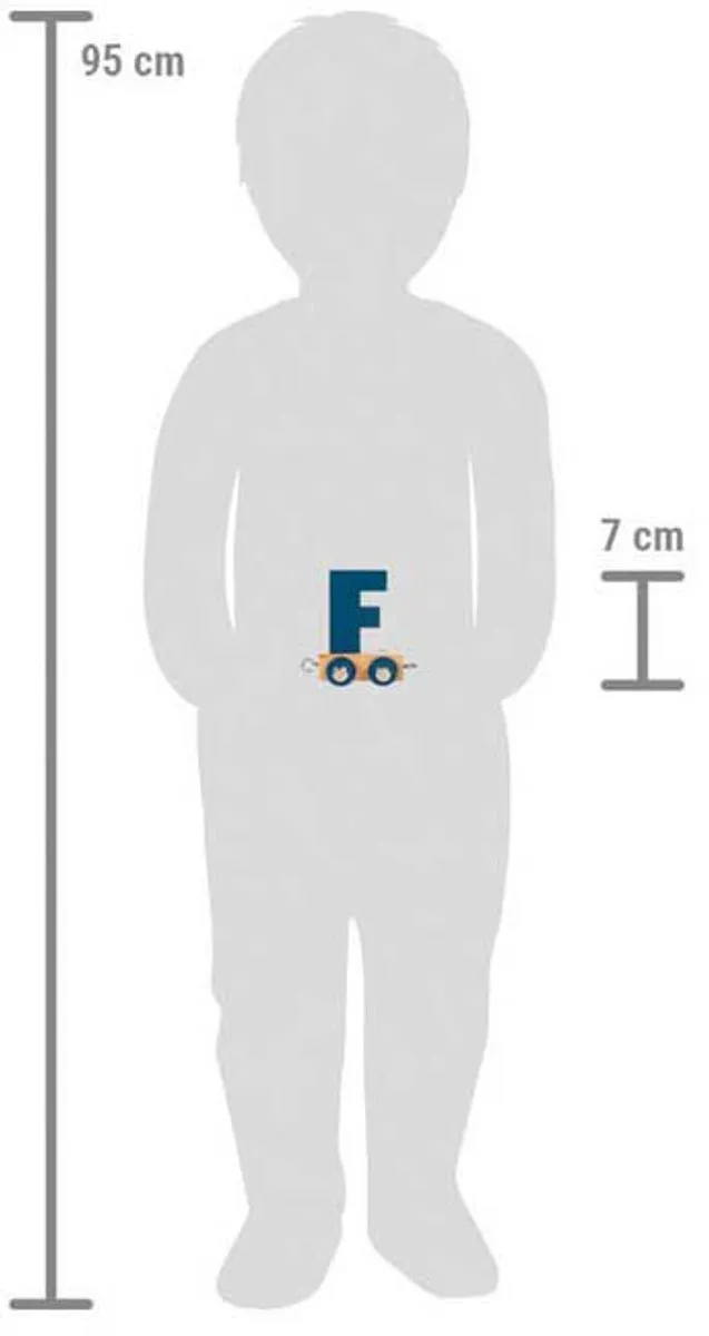 Small Foot Houten Lettertrein Polar F