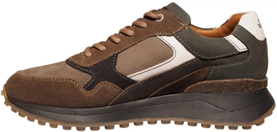 Australian Yamato Heren Sneakers - Bruin - 46 - afbeelding 2 van 6