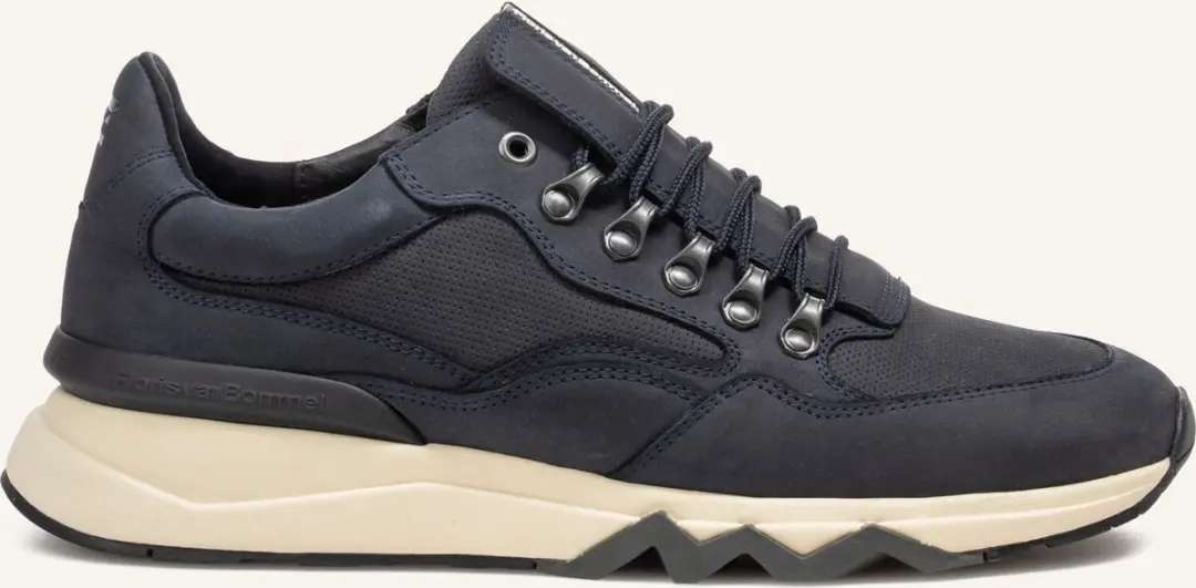 Floris Van Bommel Sfm-10135 De Zager Sneakers - Heren - Blauw - Maat 46⅔