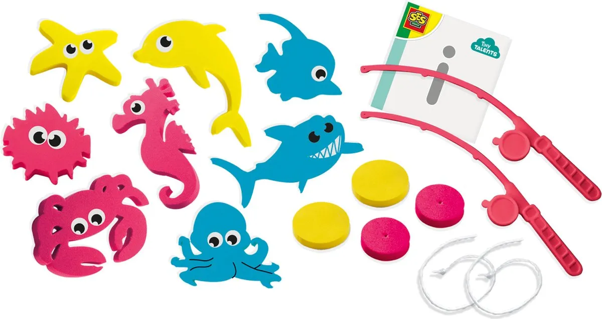 SES Creative Tiny Talents Vissen in het Water Badspeelgoed 13092