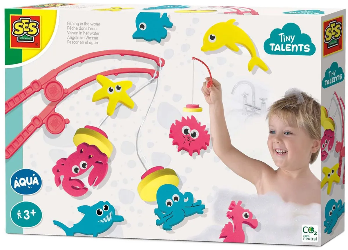 SES Creative Tiny Talents Vissen in het Water Badspeelgoed 13092