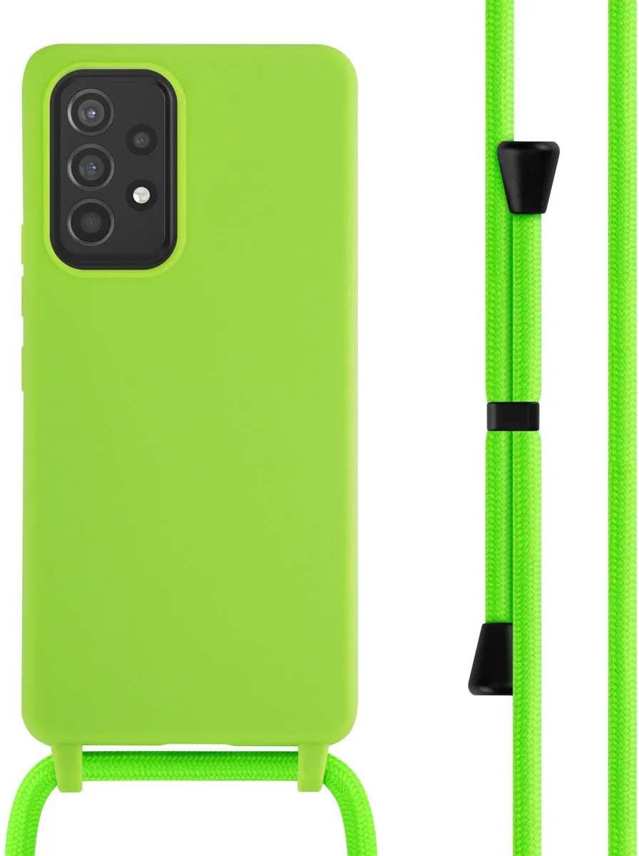 Imoshion Hoesje Samsung Galaxy A53 - Siliconen - Fluor Groen