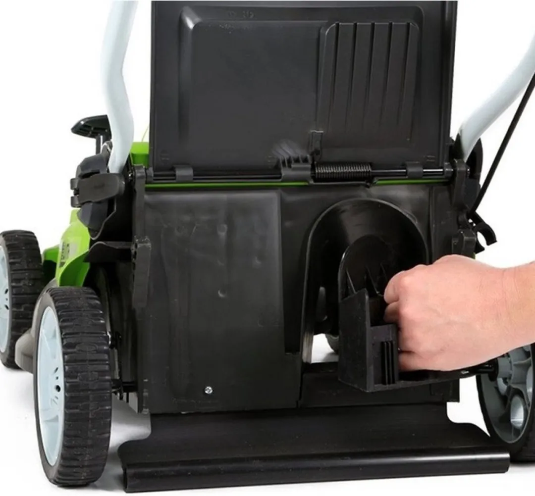 Greenworks 40V Accu Maaier - 40L Opvangbak
