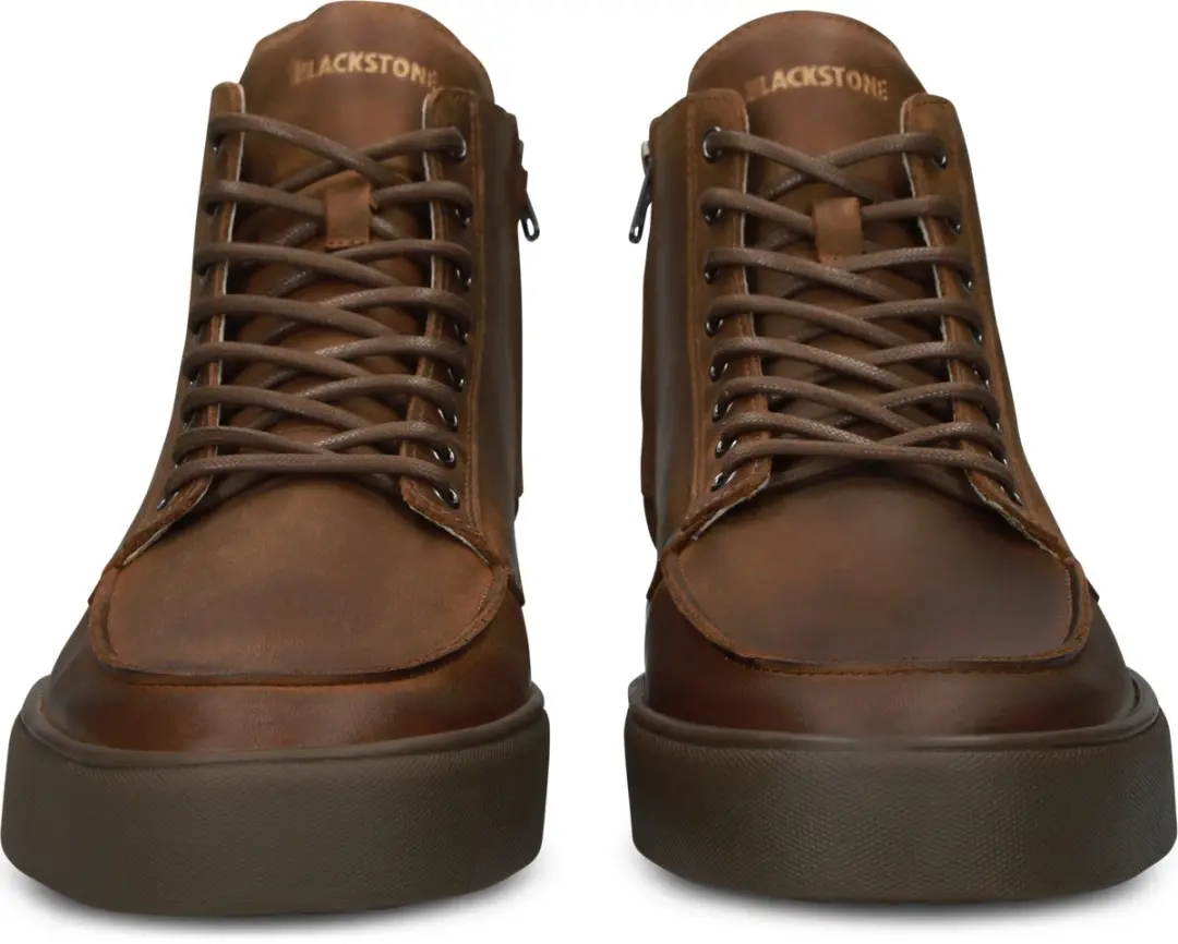 Blackstone RUBY EERO - ZIPPER - CG523 Tan - Sneaker (high) - Heren - Brown - Maat: 44 - afbeelding 3 van 6