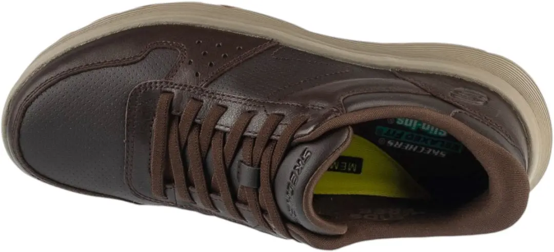 Skechers Slip-Ins Garza Ultra Tyrell Sneakers - Bruin - afbeelding 3 van 5