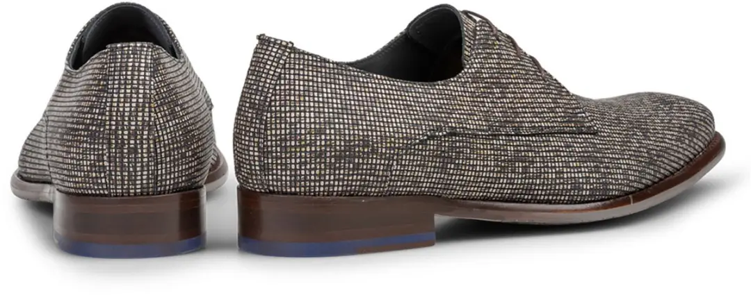 Floris van Bommel De Stijler Veterschoenen - Bruin/Combi - afbeelding 4 van 6