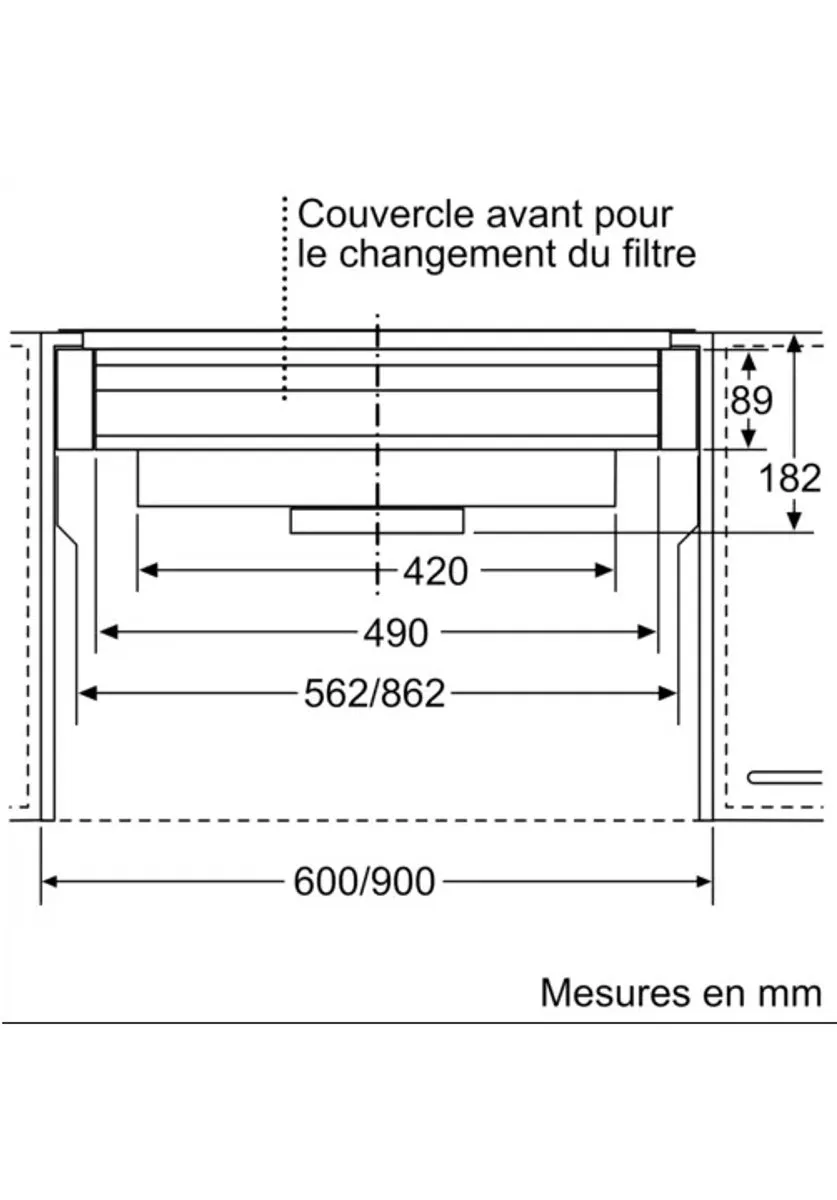 Neff Z51IXC1X6 Afzuigkapaccessoire - Geschikt voor Neff