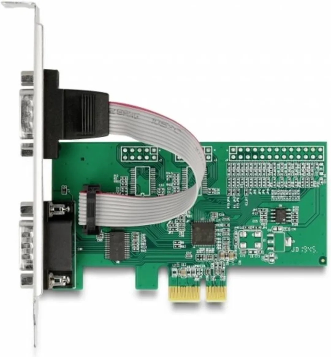 Delock 89555 PCI-Express RS232 Kaart - 2x 9-pins SUB-D