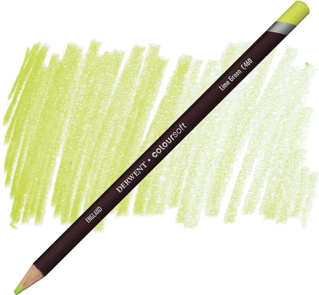 Derwent Coloursoft Potlood Lime Green C460