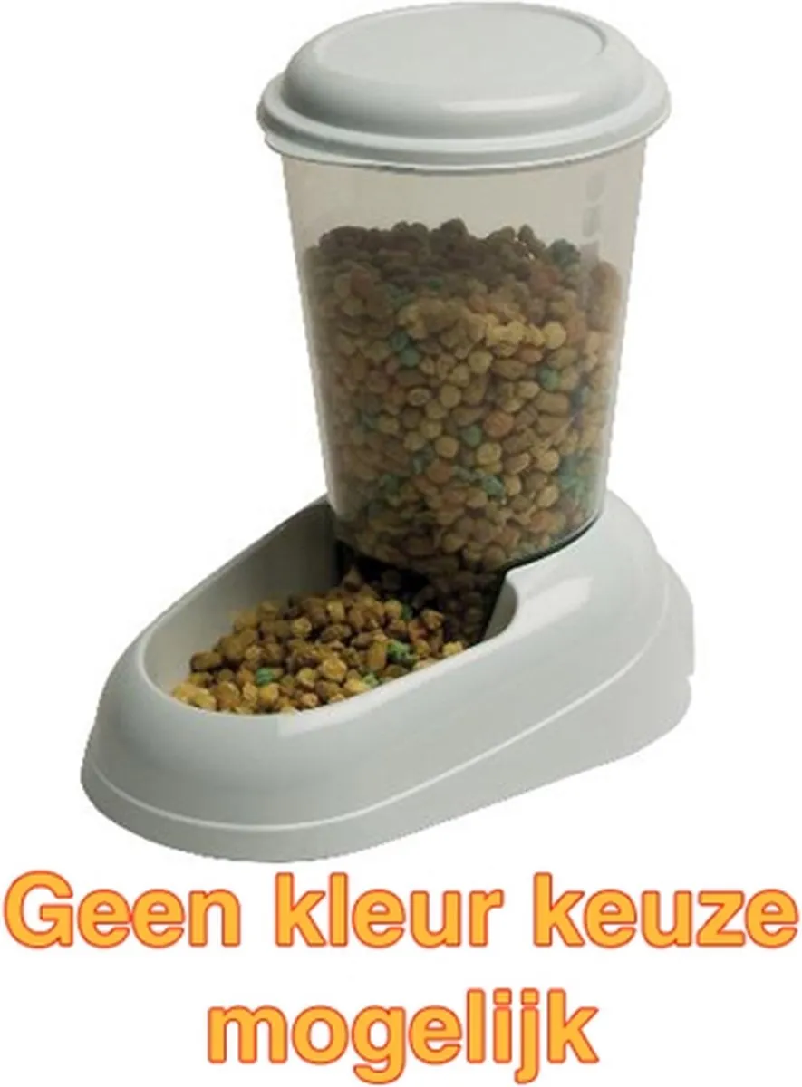 Ferplast Zenith Voedersilo Hondenvoerbak 1,23kg - Assorti