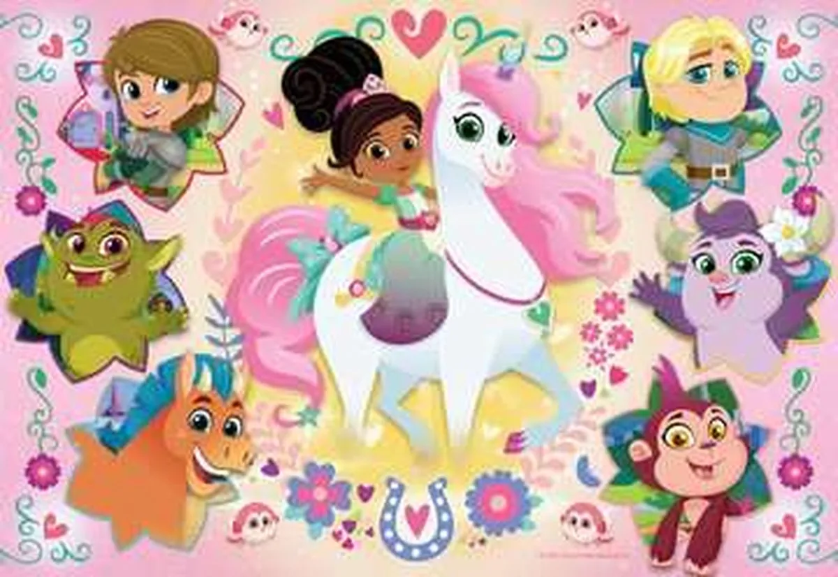 Ravensburger Nella the Princess Knight Legpuzzel 35 stuk(s) Stripfiguren