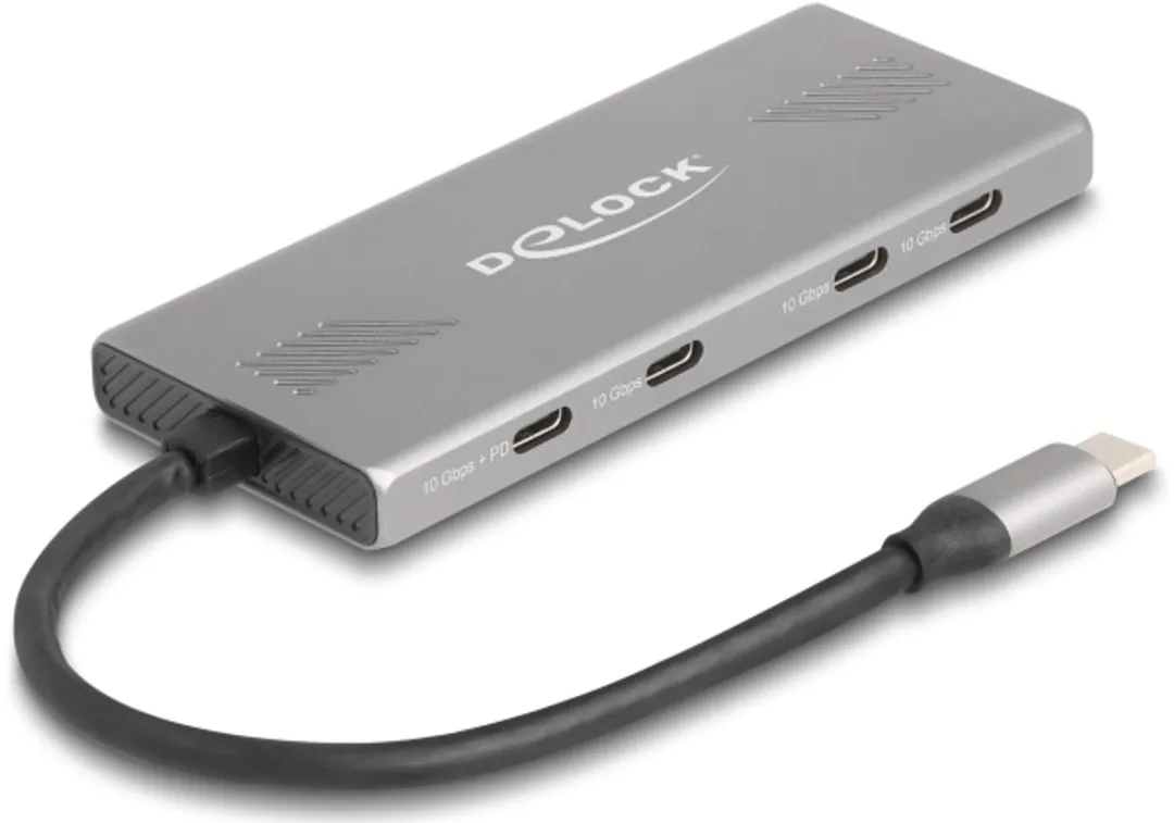 Delock 7-Port USB Hub 10Gbps